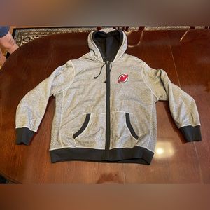 New Jersey Devils Zip Up Sweatshirt!!! Never worn